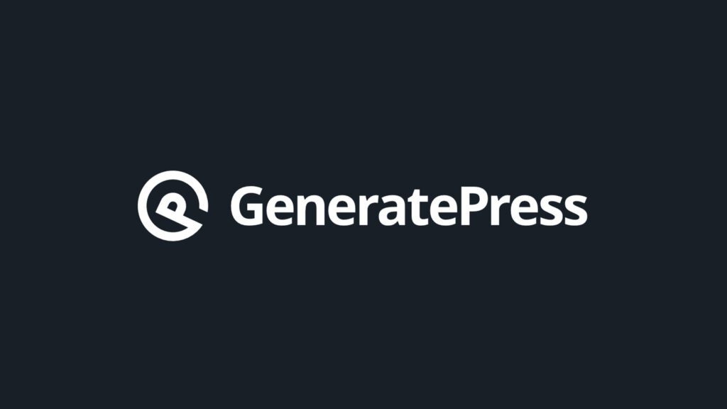 GeneratePress 제너레이트프레스